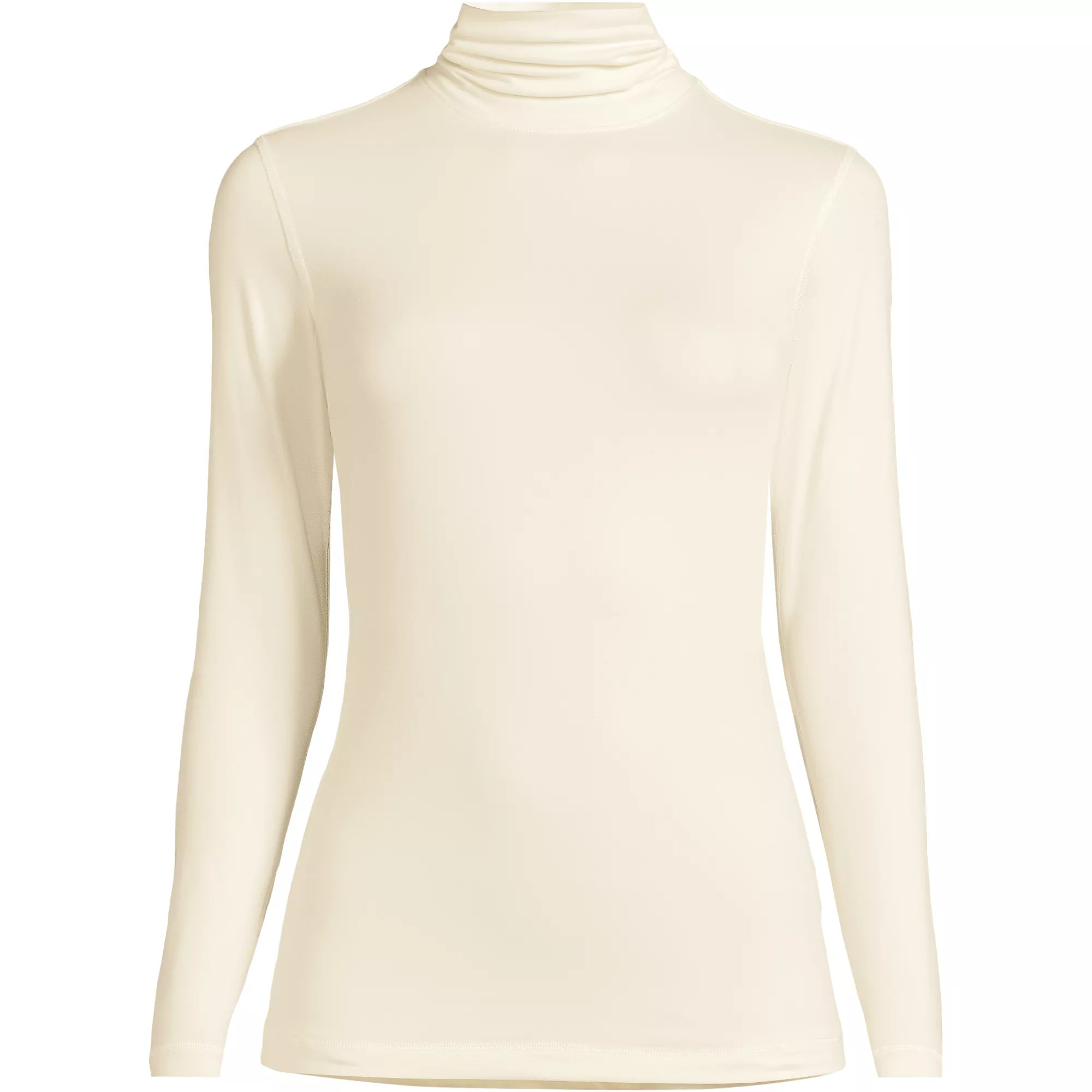 Women's Baselayer Cozy Thermaskin Turtleneck Top | Lands' End (US)