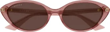 Gucci 54mm Cat Eye Sunglasses | Nordstrom | Nordstrom