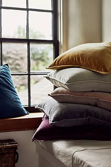 Velvet Trova Pillow | Anthropologie (US)