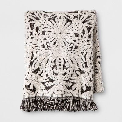 Allover Pattern Towel Black/White - Opalhouse™ | Target