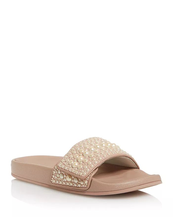 Women's Fitz Embellished Slide Sandals | Bloomingdale's (US)