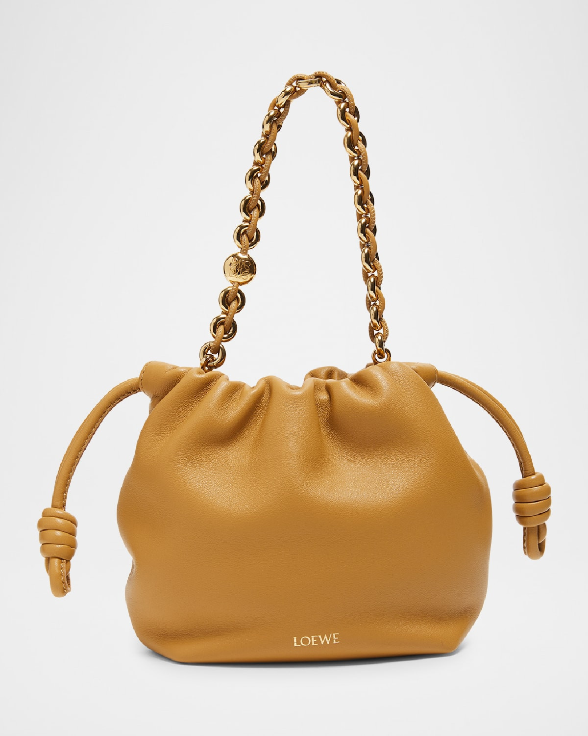 Flamenco Mini Shoulder Bag in Napa Leather | Neiman Marcus