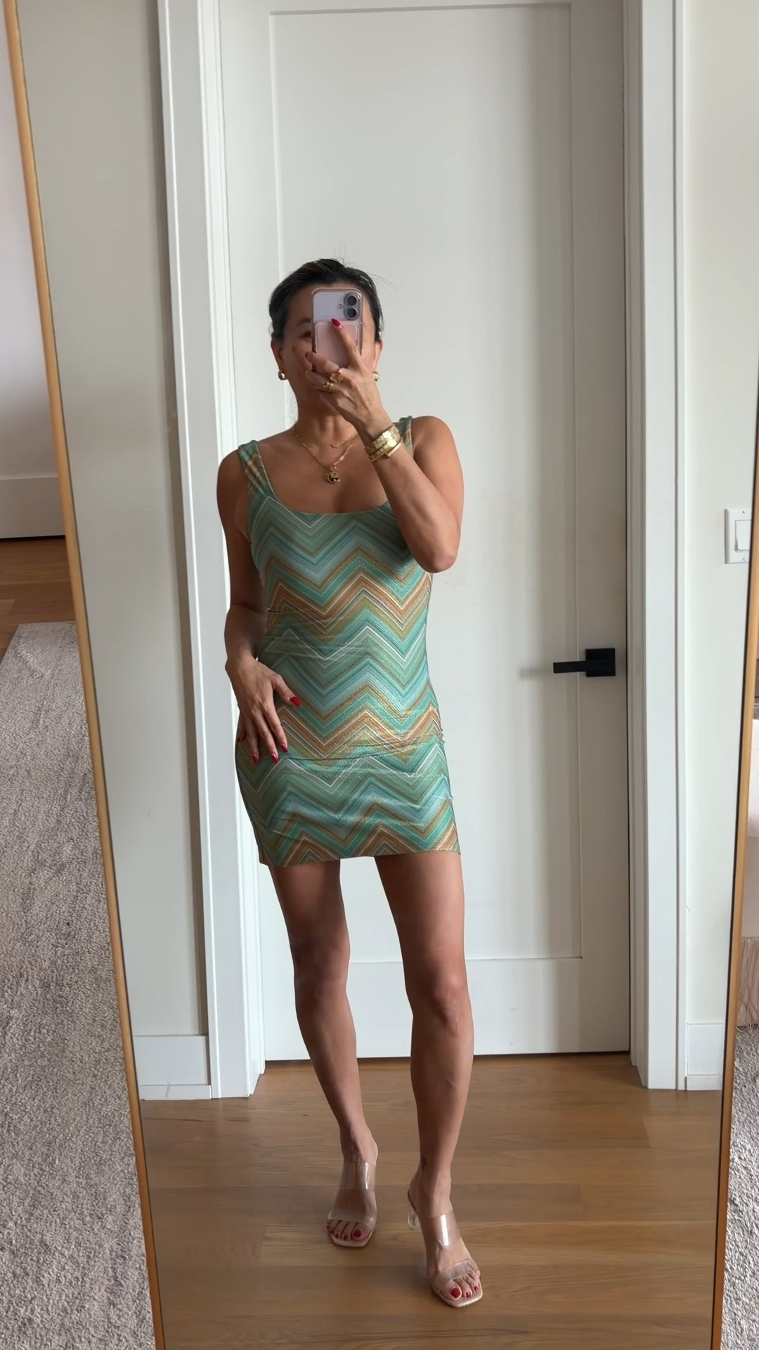 Missoni looking dress size small. Spring break style. My fav coear sandals and jewelry linked too 

#LTKootd #LTKgrwm