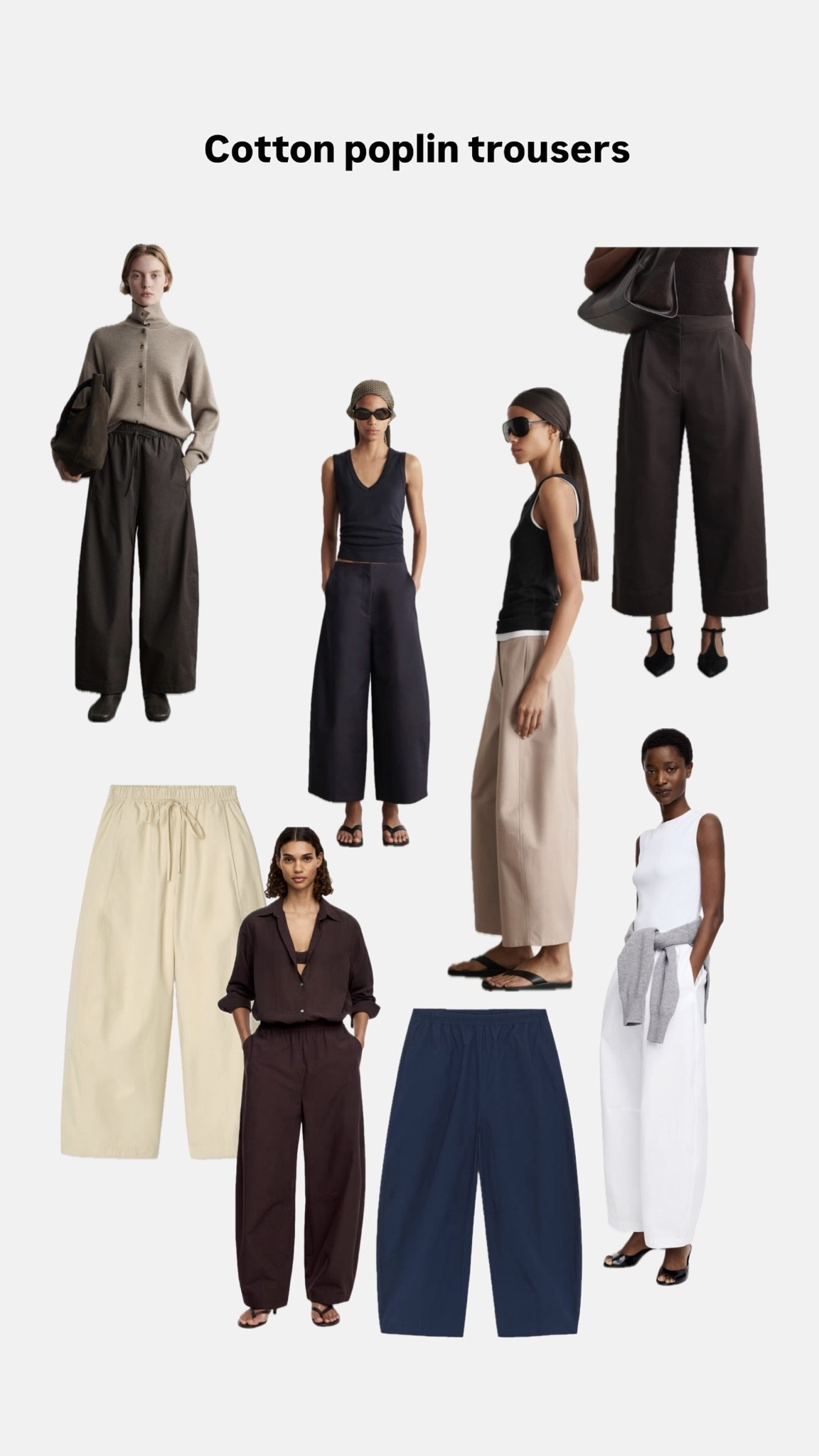 Cotton trousers are a great summer alternative to jeans. Light and cool, they are a comfy travel option and this season they come in fabulous shapes.

#LTKsummer #LTKover50style #LTKstyletip