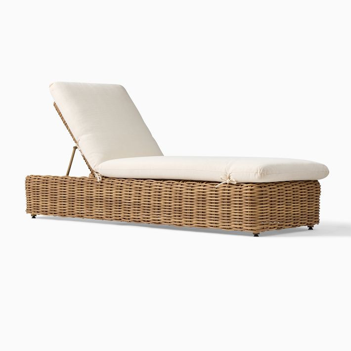 Westport Outdoor Chaise Lounge | West Elm (US)