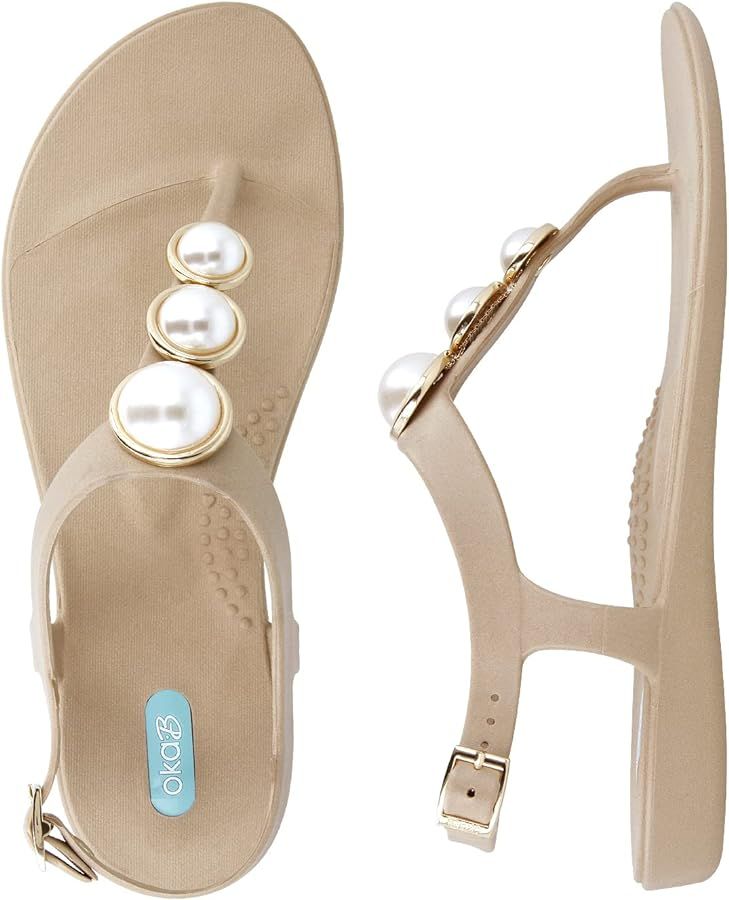 Oka-B Women's Maisie Flat Sandals | Amazon (US)