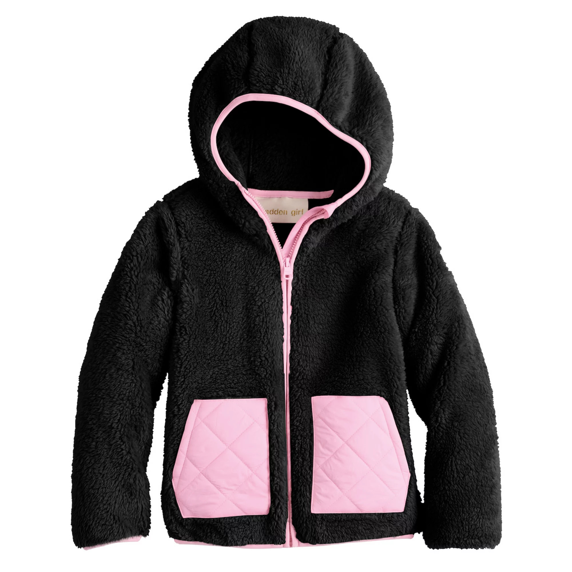Girls 4-16 madden girl Full-Zip Fleece Jacket | Kohl's