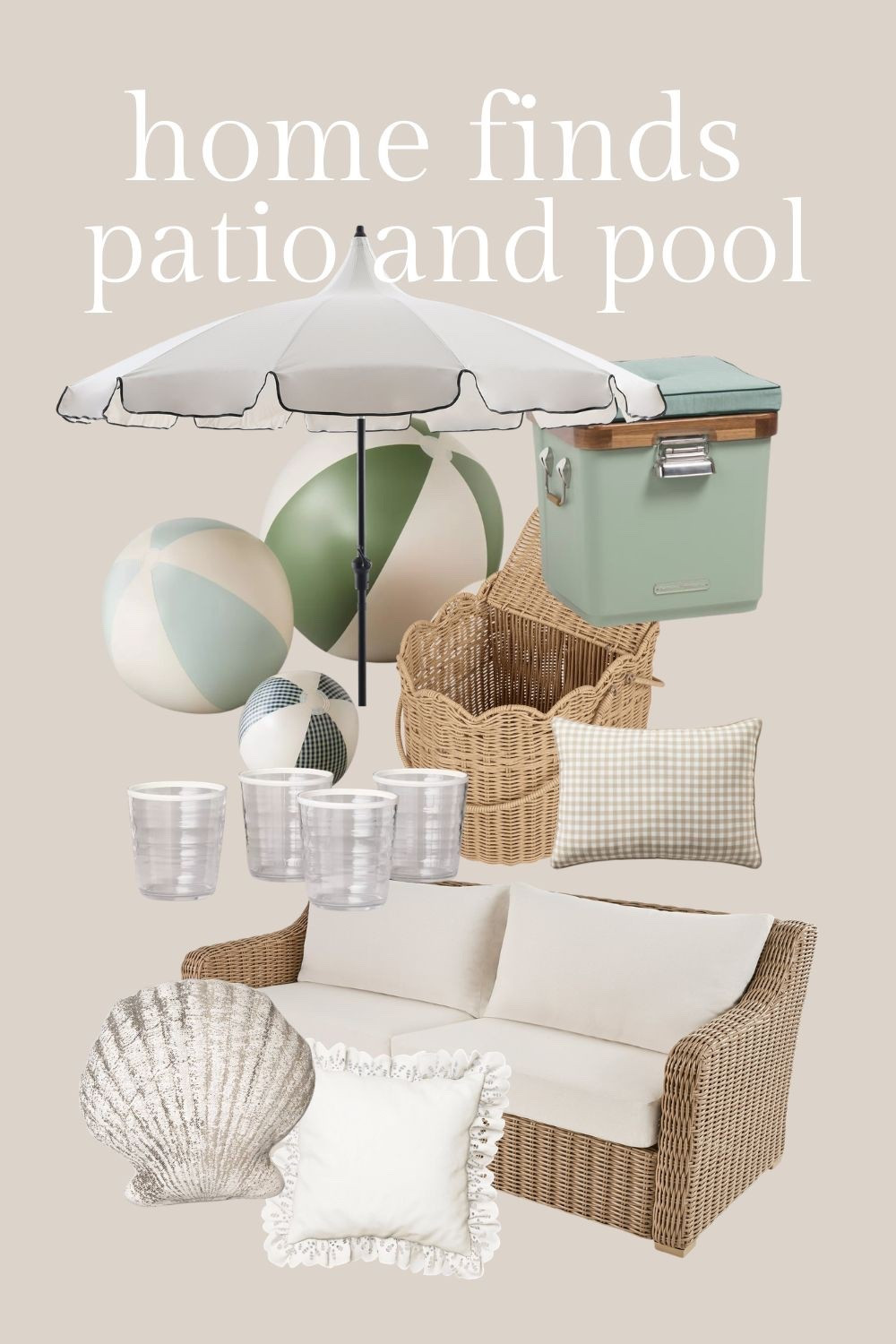 Outdoor entertaining, porch, pool and patio finds. 

#LTKSeasonal #LTKHome