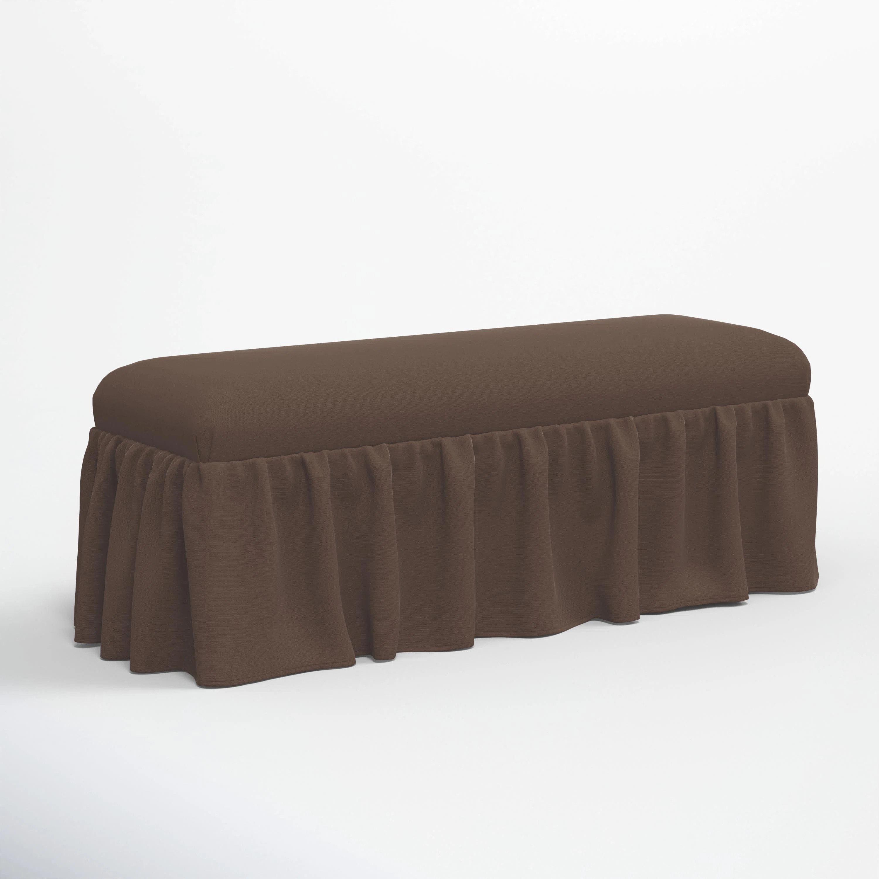 Maggie Ruffle Dining Bench | Wayfair North America
