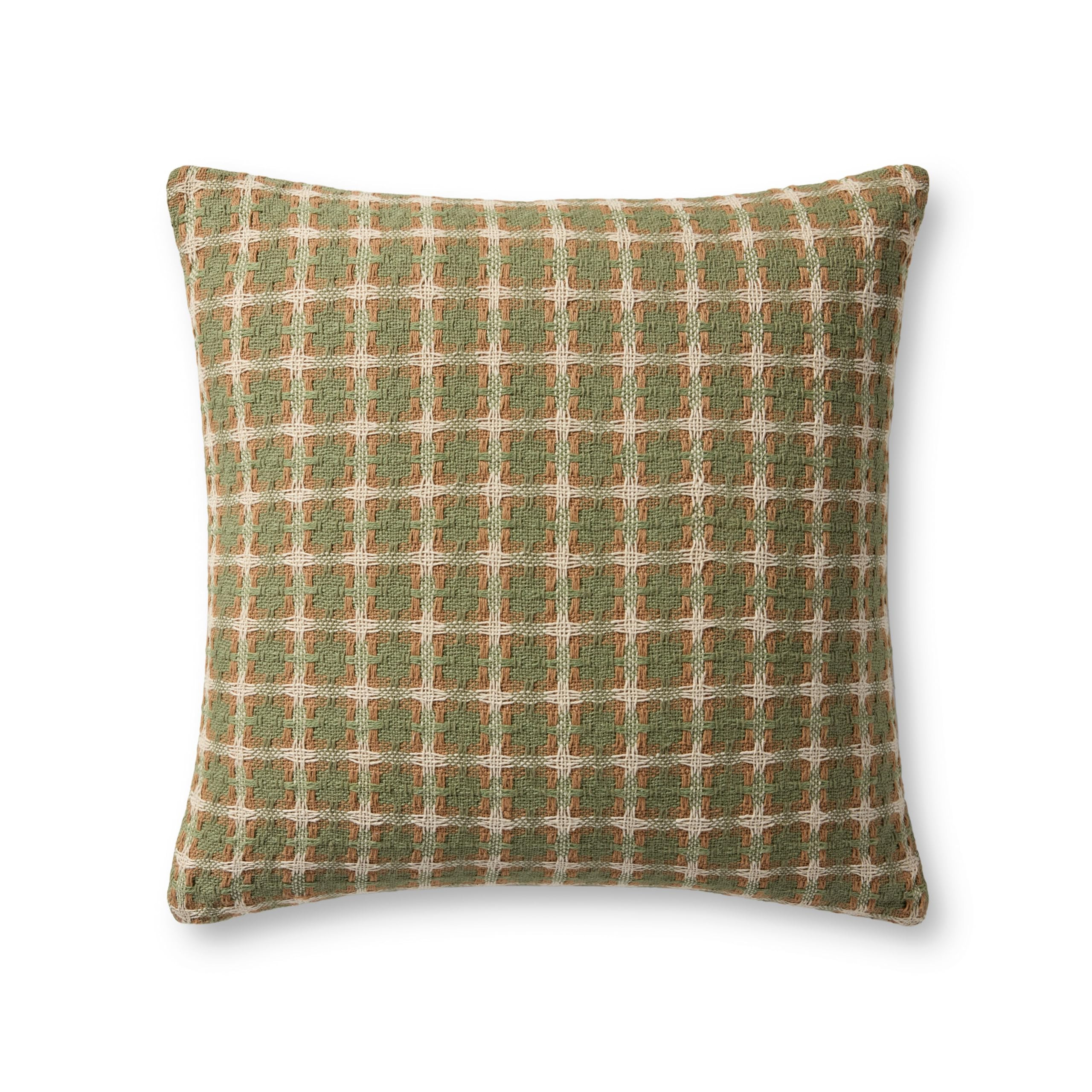 Loloi II Collection PLL0169 Green/Multi 20'' x 20'' Cover Only Pillow | Amazon (US)