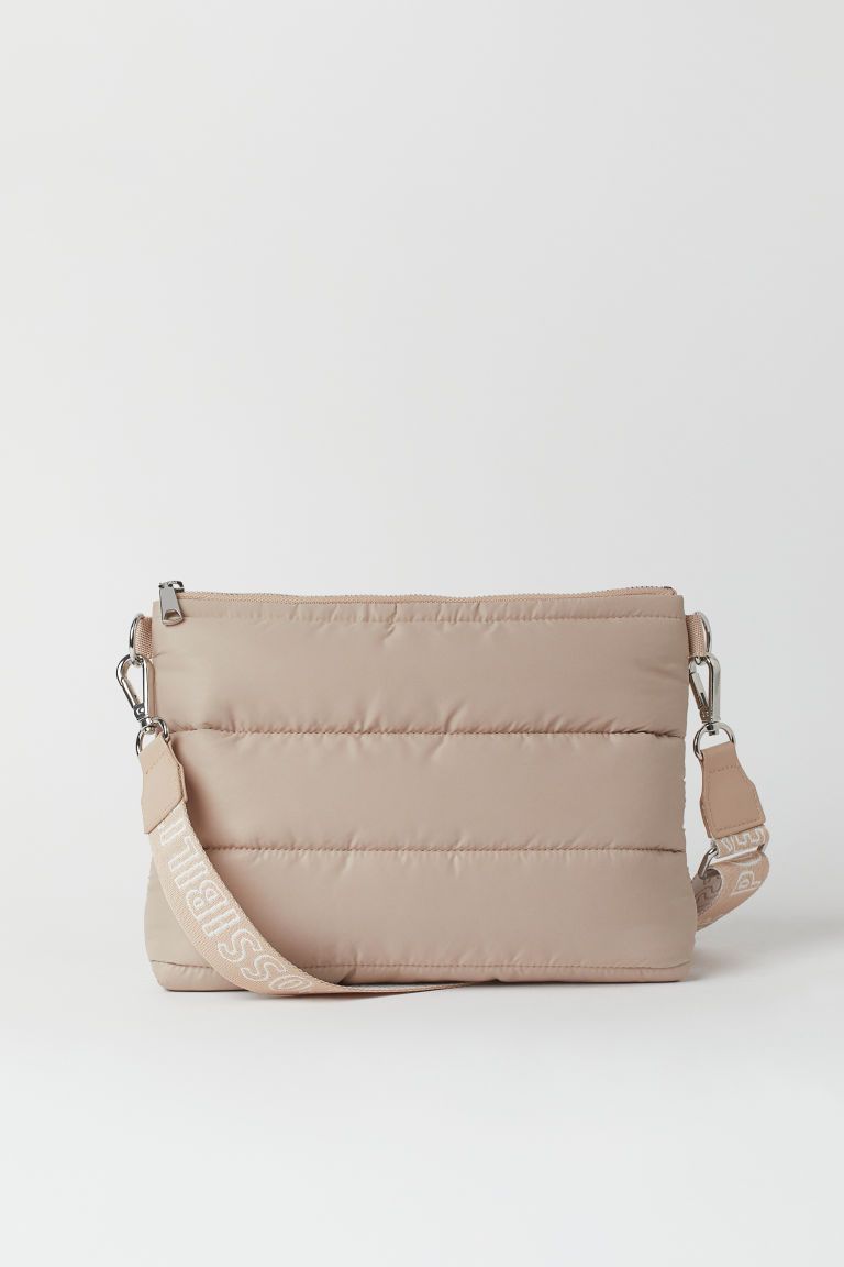 H & M - Padded Shoulder Bag - Beige | H&M (US + CA)