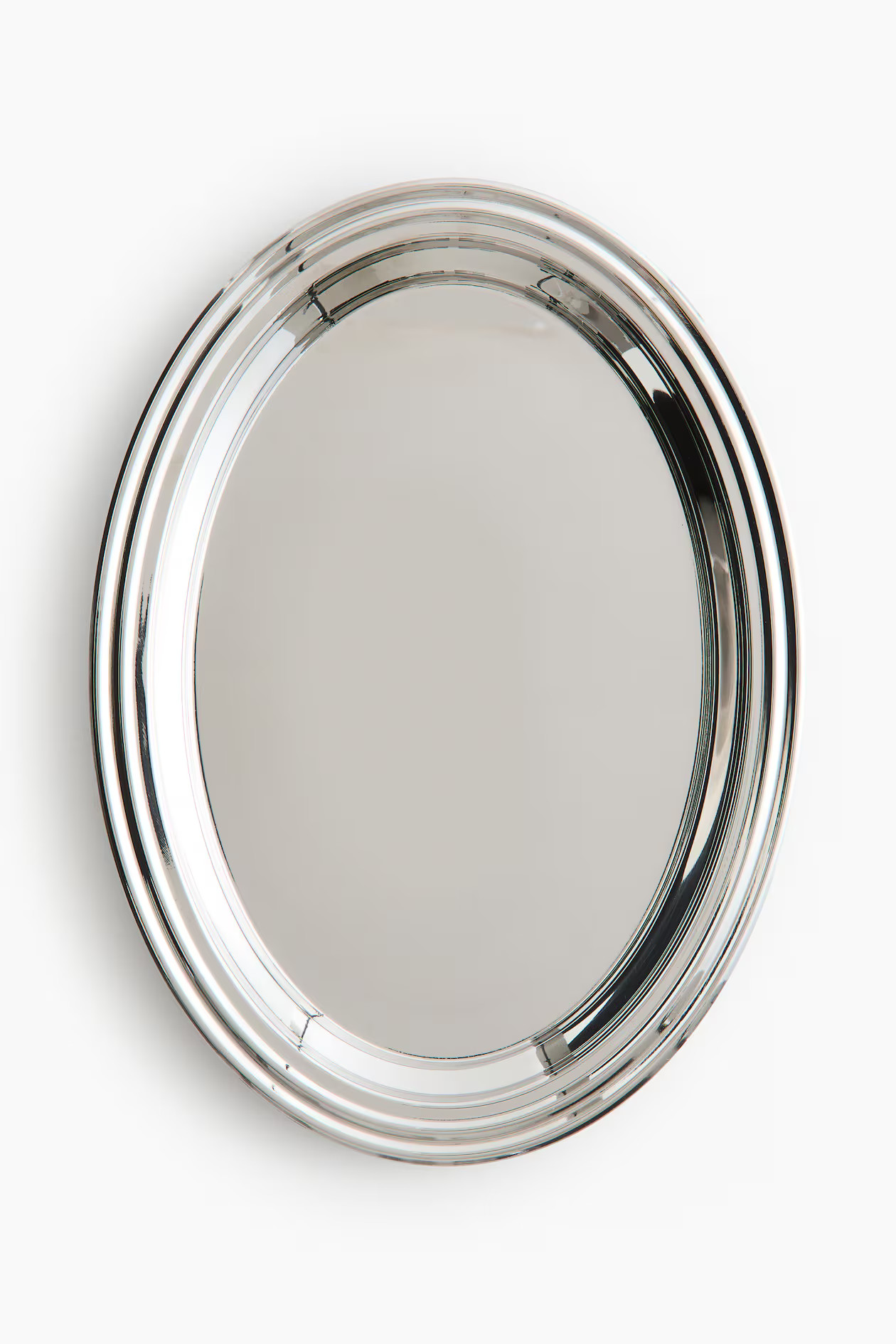 Plateau ovale en inox | H&M (FR, IT, ES, PT, BE)
