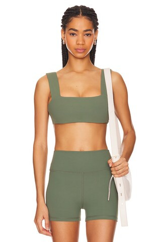 WeWoreWhat Bandeau Sports Bra in Solid Army Green from Revolve.com | Revolve Clothing (Global)