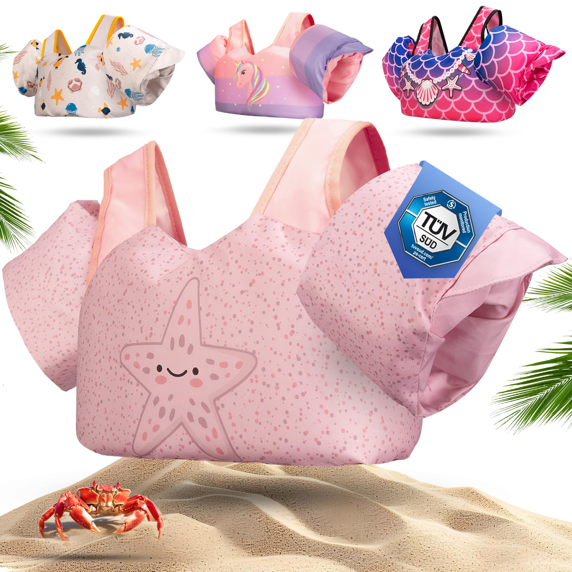 KIDVERSE Schwimmweste Kinder 3-6 Jahre - Geprüfte Qualität - Schwimmweste mit Schwimmflügel fu... | Amazon (DE)