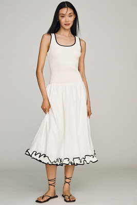 Endless Rose A-Line Midi Dress | Anthropologie (US)
