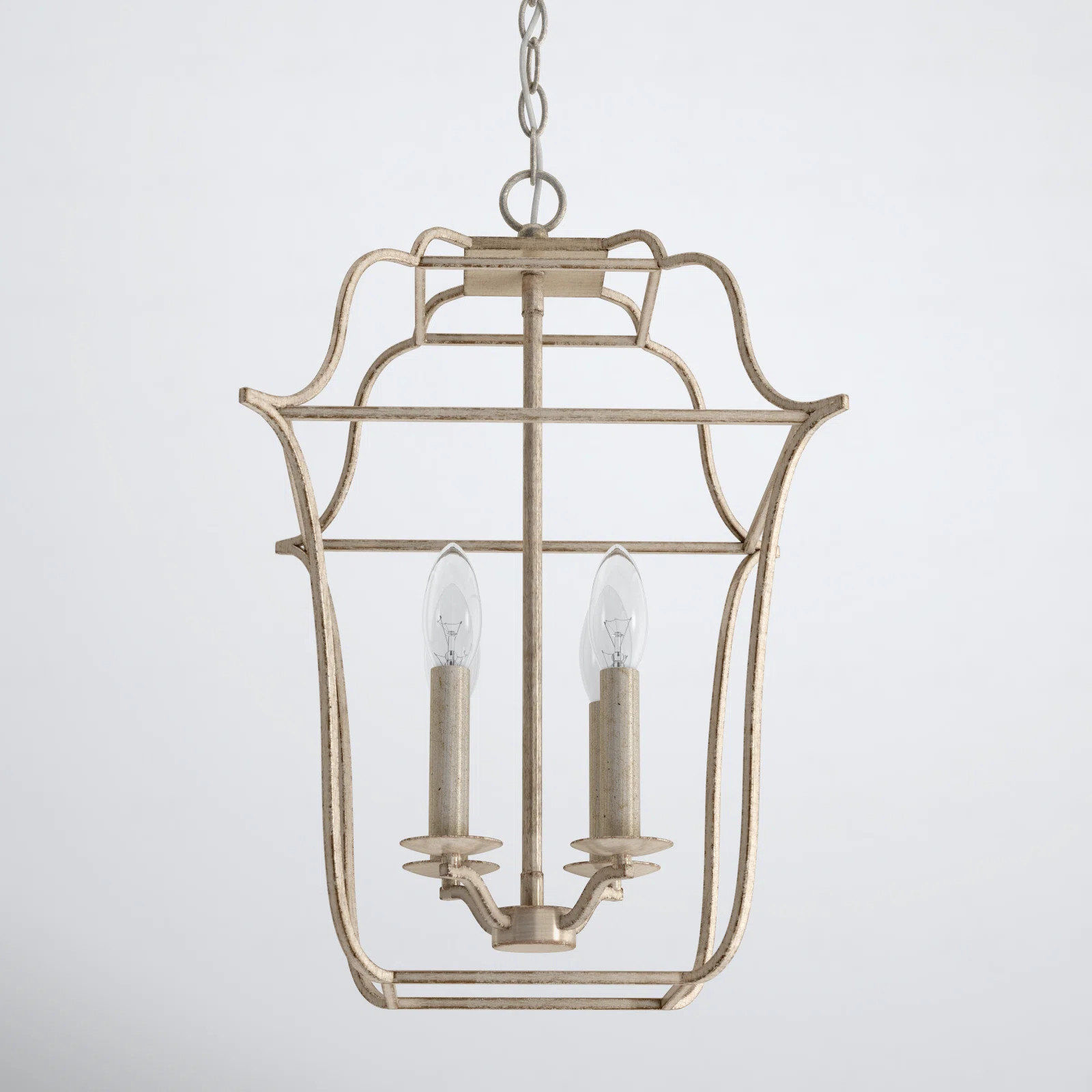 Lark 4 - Light Dimmable Lantern Geometric Chandelier | Wayfair North America