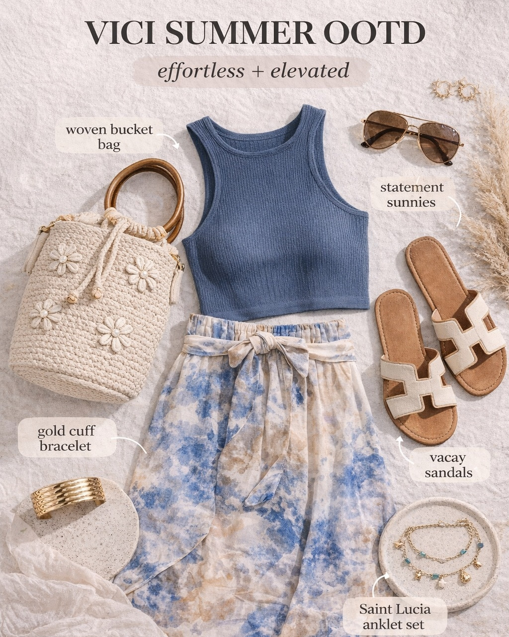 This outfit?? I’m OBSESSED 🤎✨  

The perfect effortless summer look—easy, elevated, and giving vacation energy 🌴  

Linked every piece in my LTK 🫶  

@VICI 

#vici #vicioutfit #summerootd #vacaystyle #effortlessstyle #ltkstyle #ltkfinds #outfitinspo #coastalstyle #neutralstyle

#LTKFestival #LTKootd #LTKgrwm