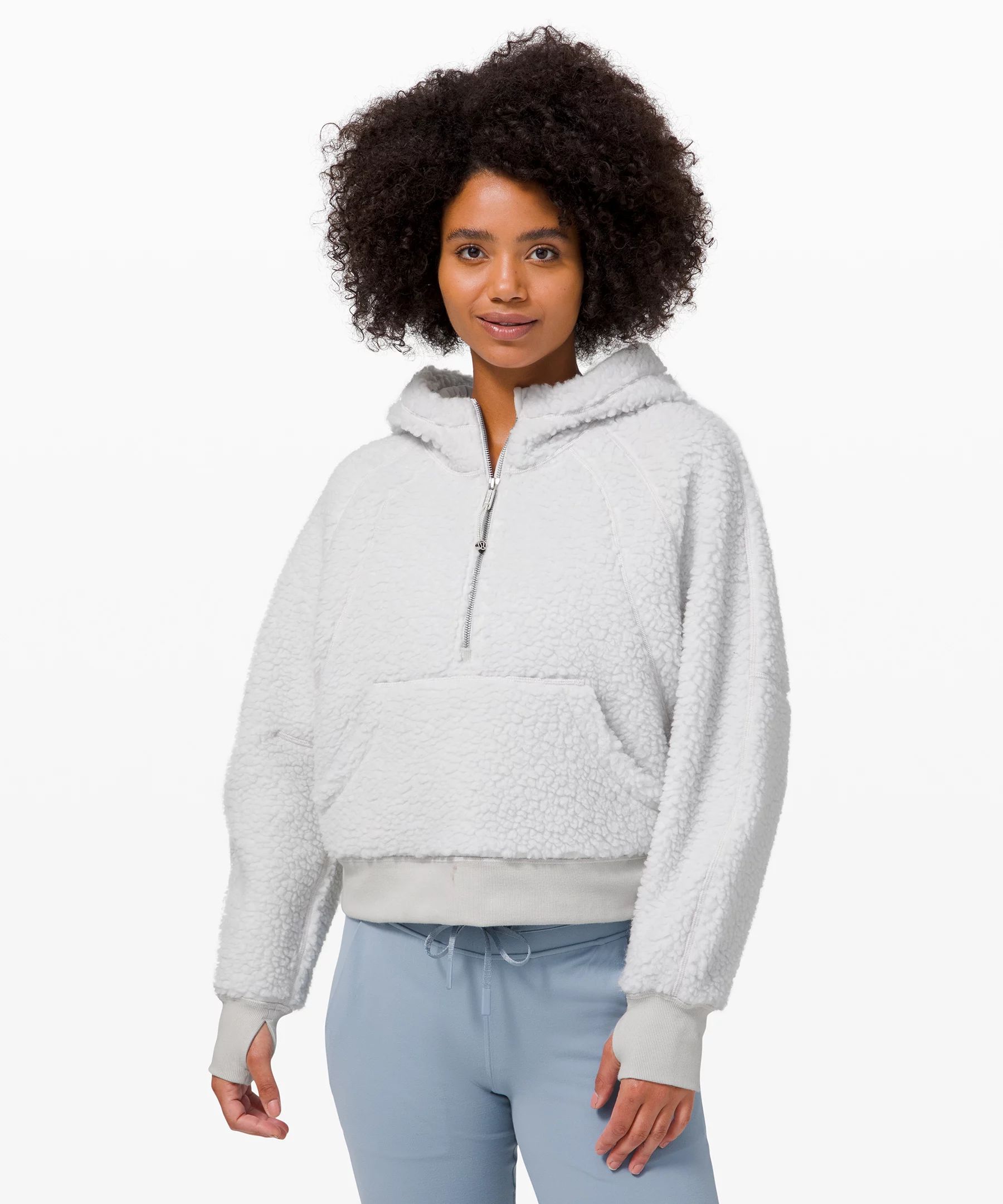 Scuba Oversized Sherpa 1/2 Zip | Women's Hoodies & Sweatshirts | lululemon | Lululemon (US)