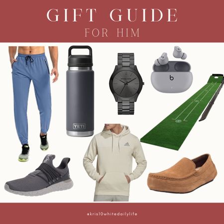 Gift Guide- For Him!

Men, men’s gifts, putting green, men’s watch, men’s slippers, Bluetooth headphones, men’s watch, Men’s joggers, men’s sweatshirt, men’s sneakers



#LTKmens #LTKGiftGuide #LTKHoliday