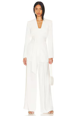 x REVOLVE Lida Top White Pant Suit Pant Women Suit Pant Womens Suit Workwear Style Summer Fall | Revolve Clothing (Global)