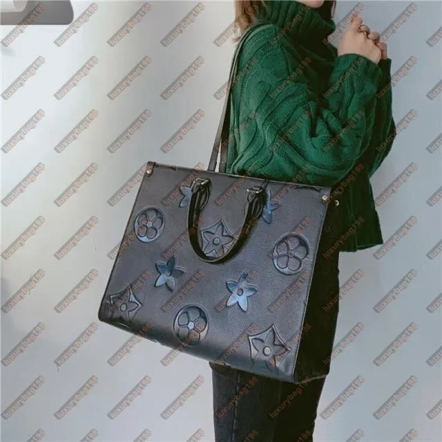 Luxurys Designers ONTHEGO Totes MM GM bag handbags M45321 Evening Bags wallet shoulder bags femal... | DHGate