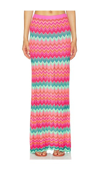 BEACH RIOT Ivana Maxi Skirt in Pink. - size XL | Revolve Clothing (Global)