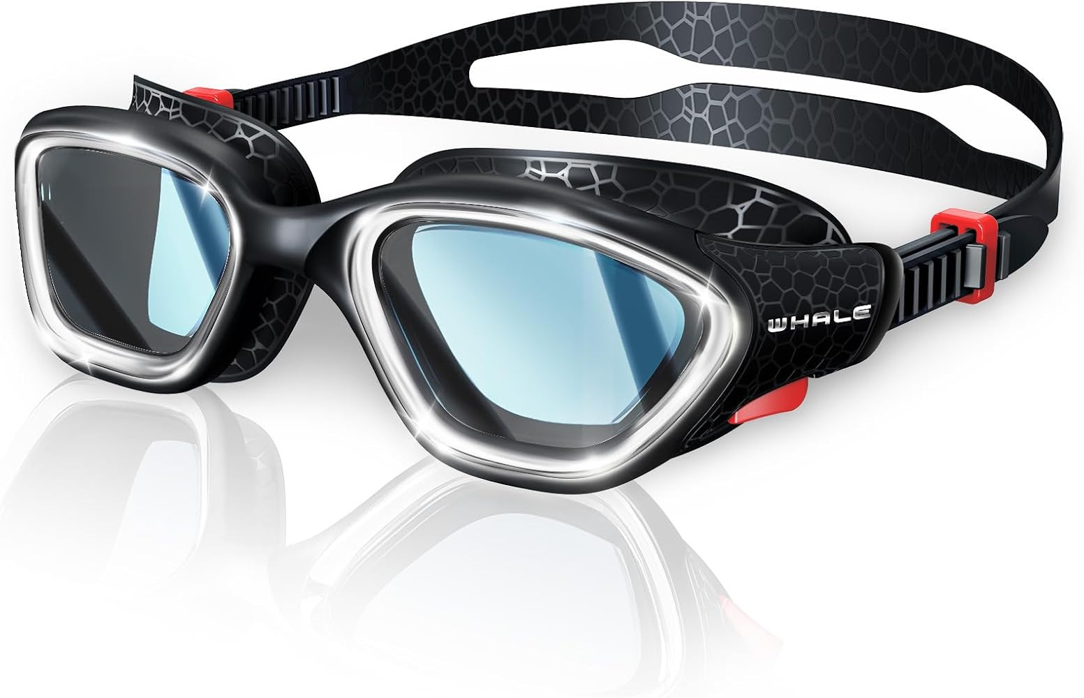 Whale Swim Goggles, HD Anti-Fog Goggles, Unisex | 100% UV Protection | Anti-Fog Design Clear Wide... | Amazon (US)