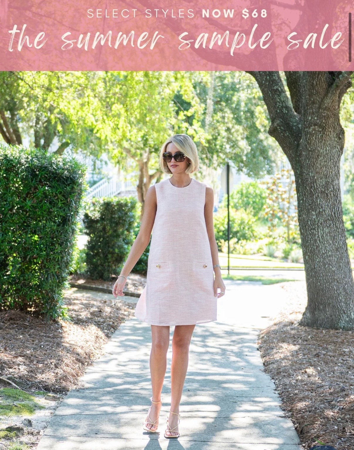 Sail to Sable Summer Sample sale!
Everything is just $68!!

#sailtosable #preppy #Steal

#LTKootd #LTKMidsize #LTKSaleAlert
