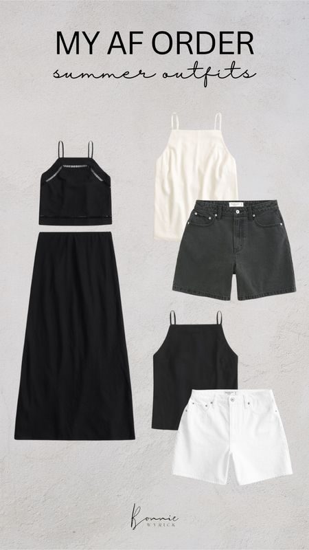 Summer Outfit Ideas from Abercrombie ☀️ Midsize Fashion | Casual Summer Outfit | Linen Set | Curvy Jean Shorts

#LTKSeasonal #LTKMidsize #LTKStyleTip
