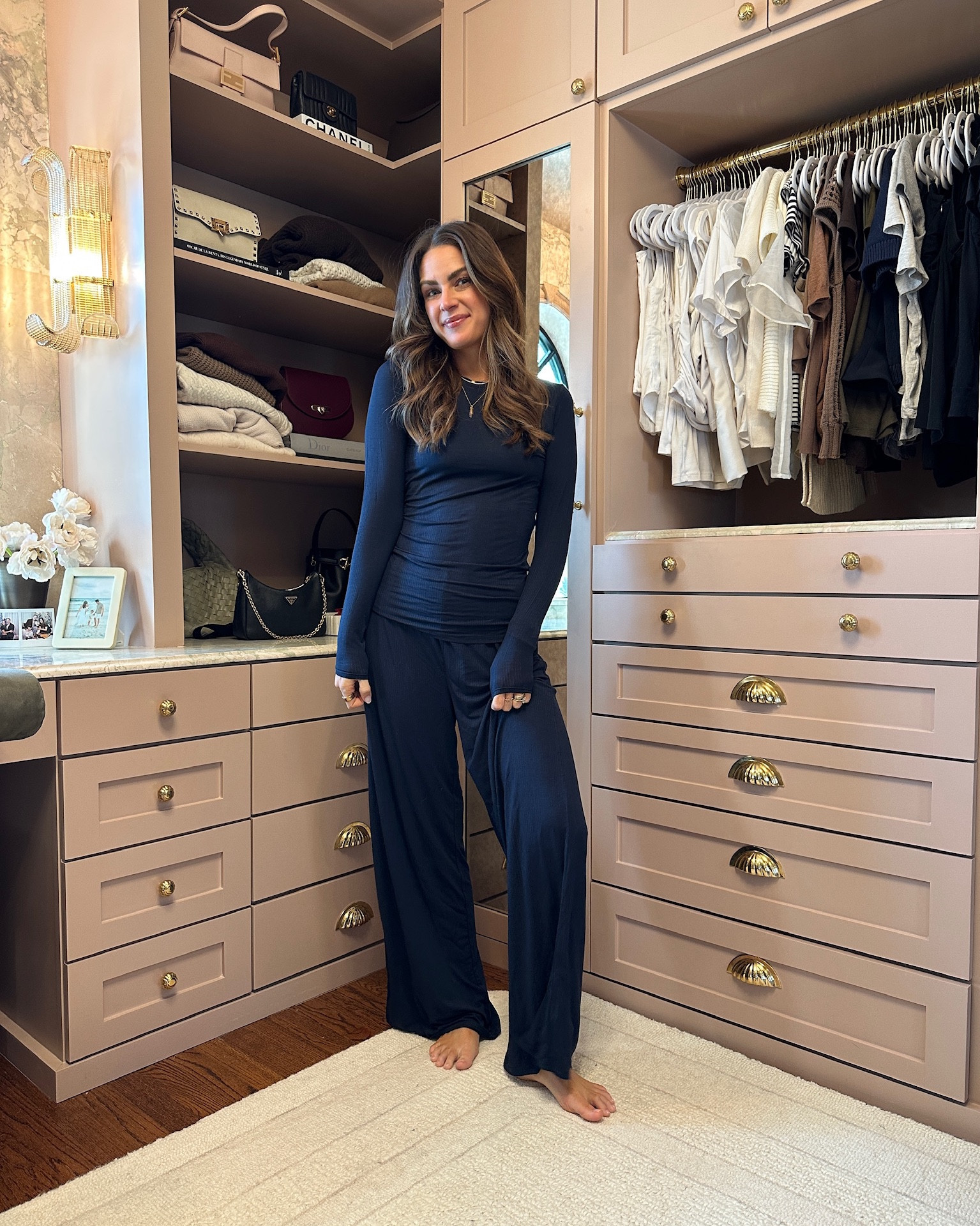 This was such a GOOD find on amazon and a look for less for Negative sleepwear.
Top - small
Bottoms - medium

Pajamas, loungewear, pjs, ootn

#LTKootd