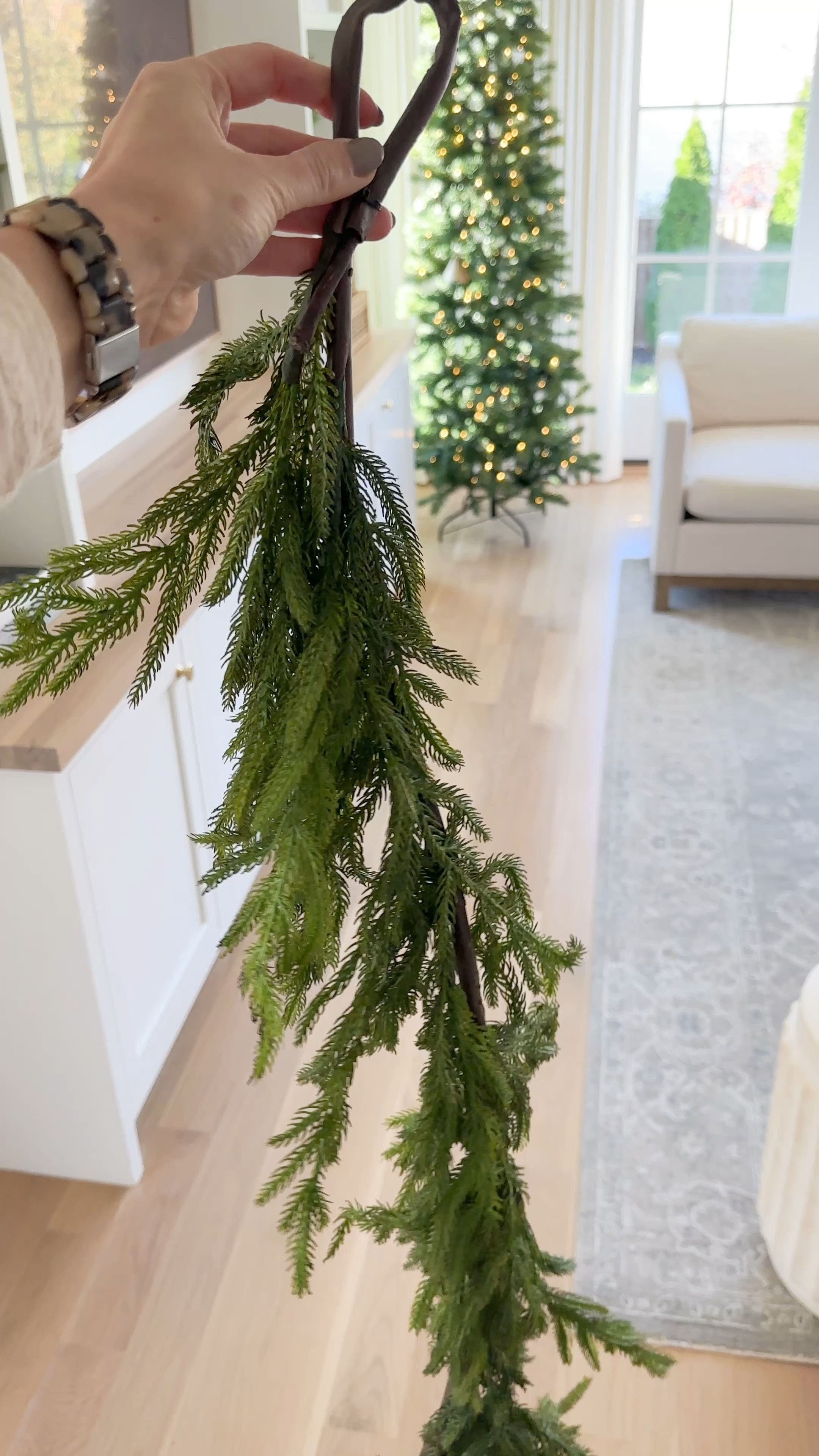 Less than 500 of my a floral Norfolk pine Garland are left! Linking some similar ones on Amazon too! 

#LTKhome #LTKHoliday #LTKSeasonal