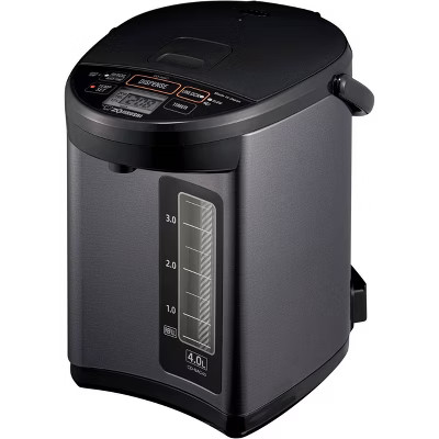 Zojirushi CD-NAC40BM Micom Water Boiler & Warmer - Metallic Black: 135 oz Electric Tea Kettle, BP... | Target