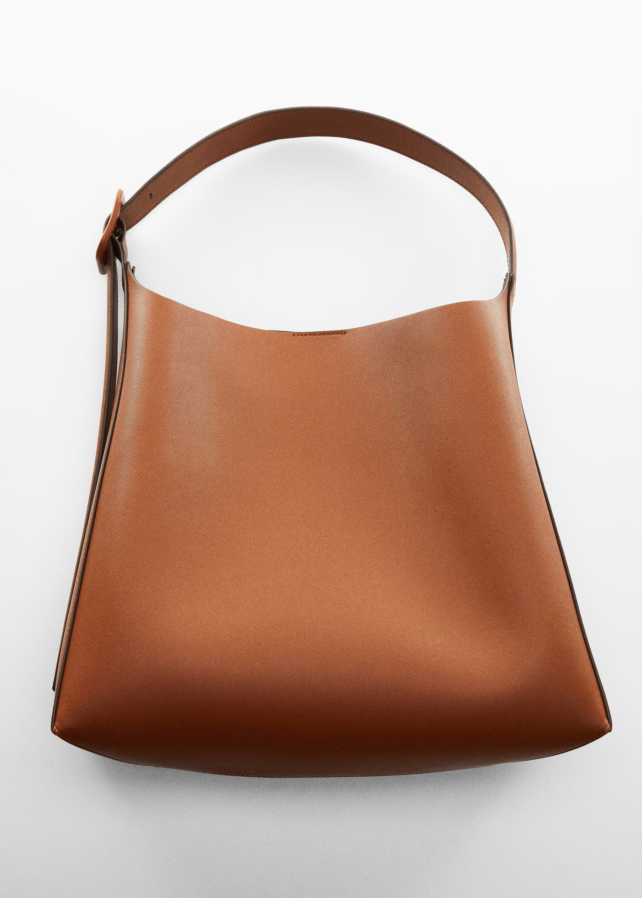 Shopper bag with buckle | MANGO (US)