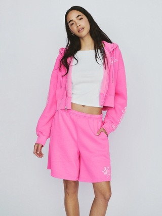 Lilo & Stitch Adult VintageSoft Sweat Shorts | Gap (US)