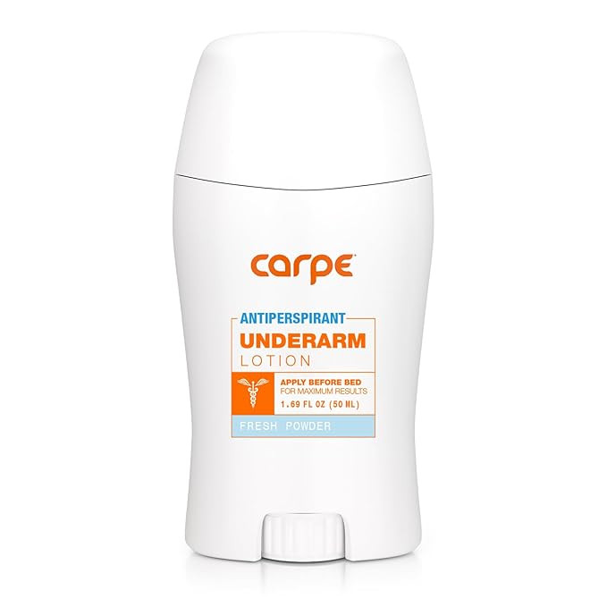 Carpe Underarm Antiperspirant and Deodorant, Fresh Powder Scent | Amazon (US)