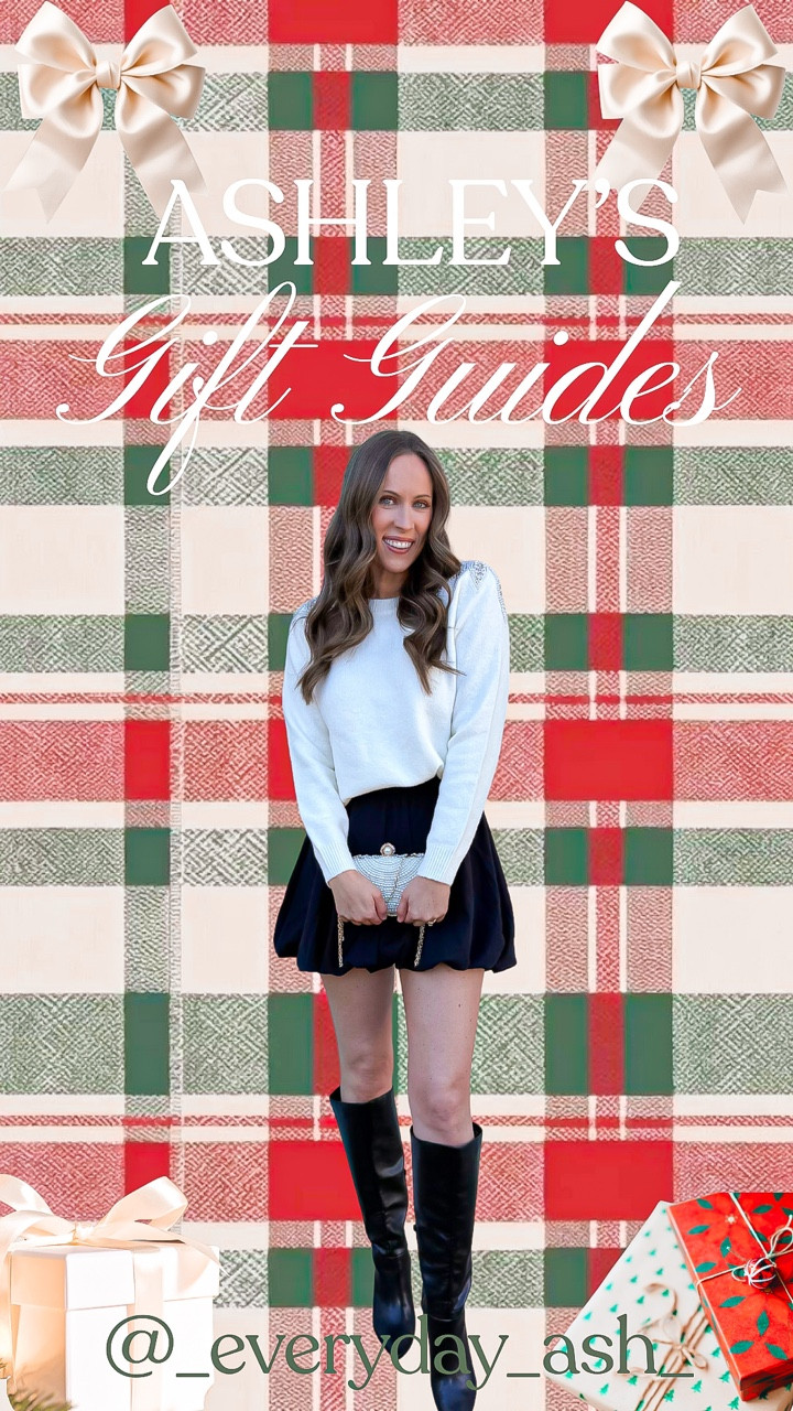 💝 I did the scrolling so you don’t have to—watch to see the best picks 🎁🎄 • Gift ideas for the whole family! Parents, Teens, Kids, Spouses, Coworkers + more! ❤️ •

* ALL GIFT GUIDES LINKED IN 
‘2025 Christmas Collections '


Christmas outfit, Christmas gifts, gifts for her, gifts for him, Amazon gifts, white sweater, black skirt, black heels 

#LTKootd #LTKHoliday #LTKGiftGuide