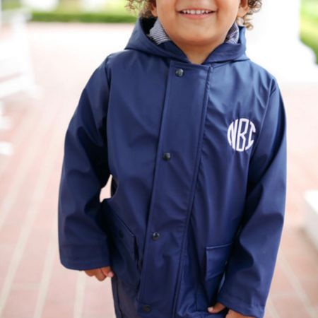 Monogrammed raincoat and monogrammed sweatshirt for kids 💙 

#LTKkids #LTKfamily #LTKunder50