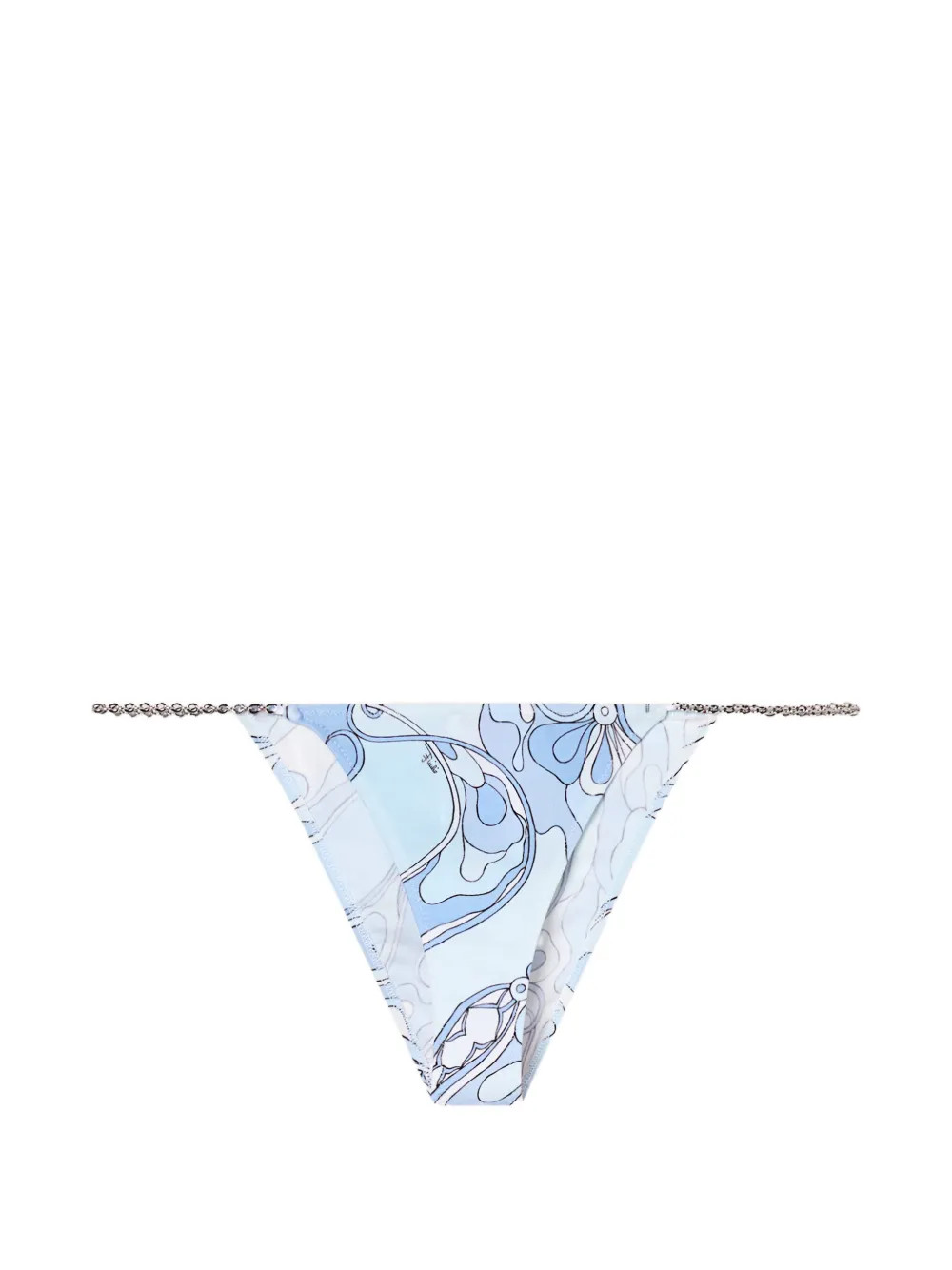 PUCCI Orchidee-print Bikini Bottoms | Blue | FARFETCH | Farfetch Global