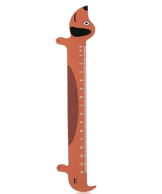 Mr. Pen- Wooden Ruler, 15cm, Sausage Dog, Mini School Ruler | Standard Metric | Amazon (US)