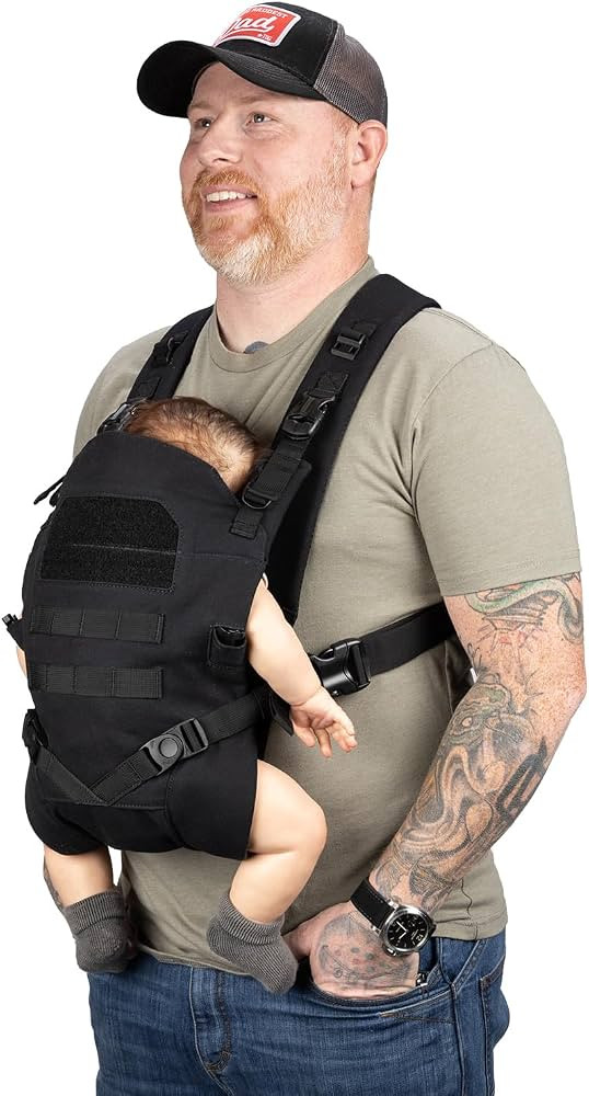 Tactical Baby Gear Tactical Baby Carrier for Dads - Black | Amazon (US)