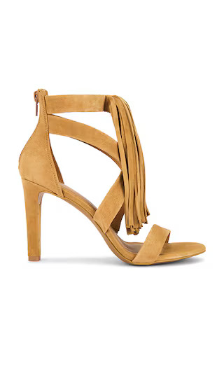 Haywood Heels in Beige Suede | Revolve Clothing (Global)