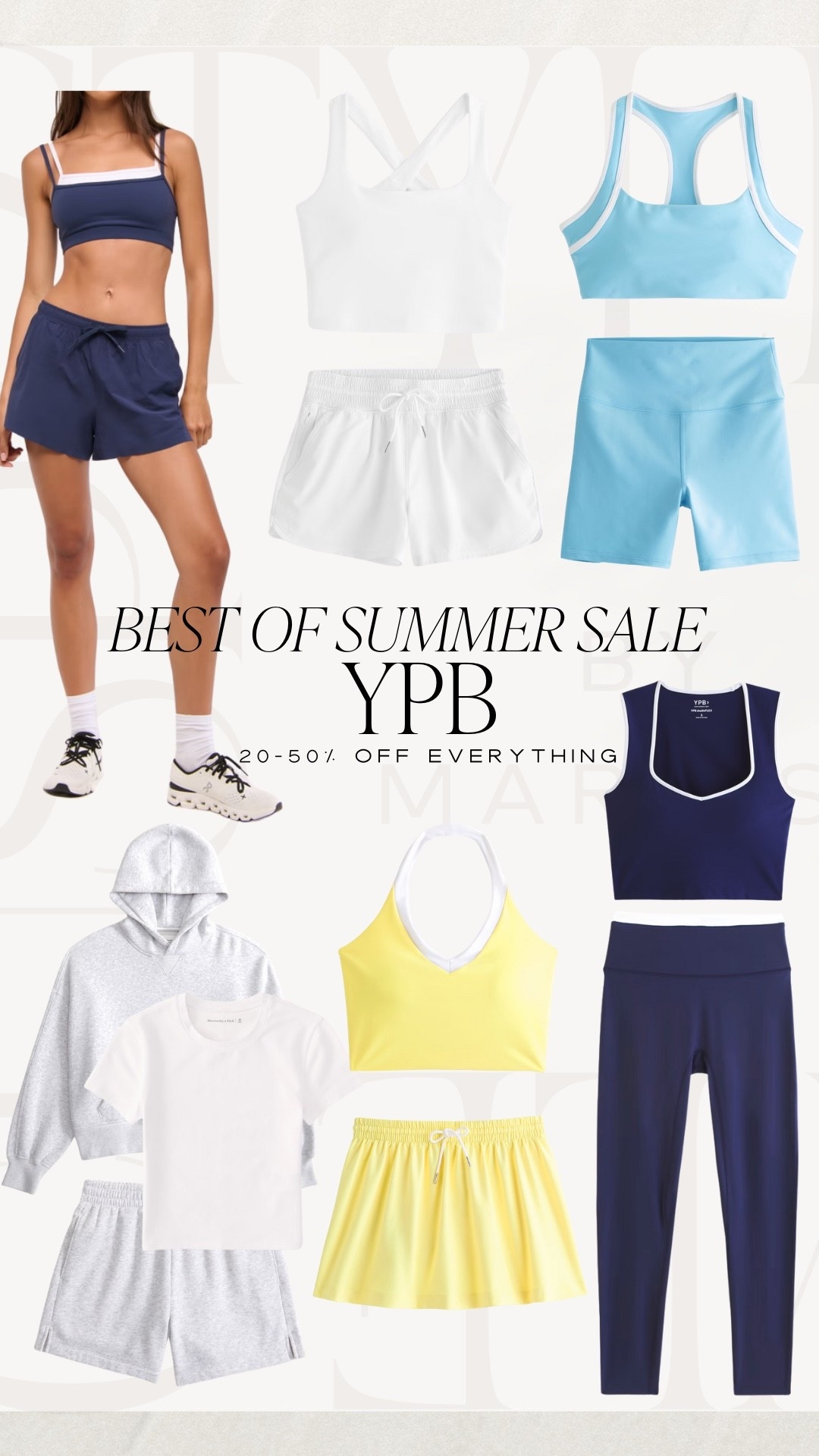 YPB SALE! 20-50% off sitewide! My go-to sets for Pilates are YPB. Love their Studioflex line - I wear a small in all!

YPB workout fit, Abercrombie fit, matching workout set, matching active set, gift for her, yoga fit, walking fit, activewear, active style, summer workout set, Pilates fit, summer style, neutral workout set


#LTKActive #LTKSaleAlert