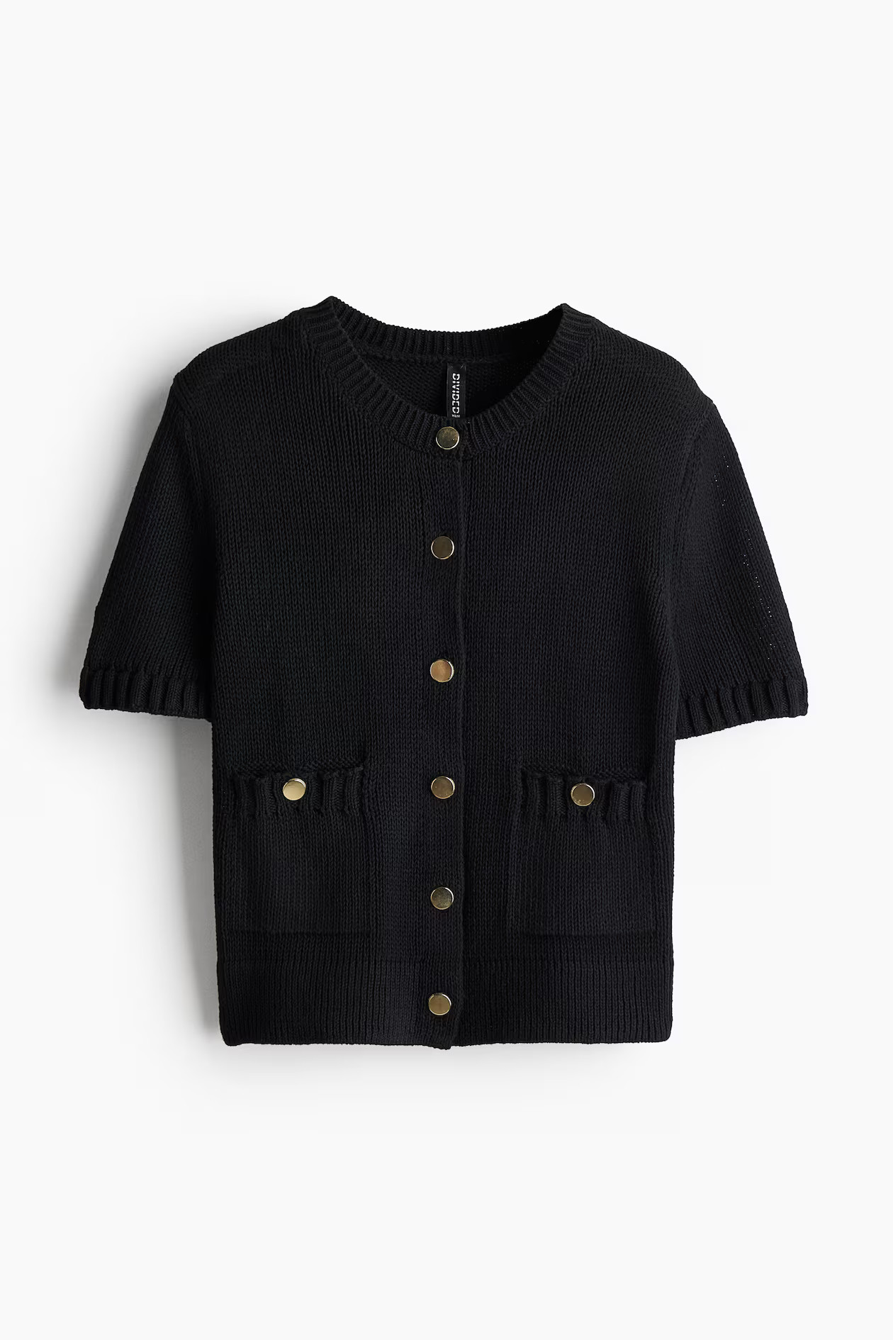 Short-sleeved cardigan | H&M (UK, MY, IN, SG, PH, TW, HK)