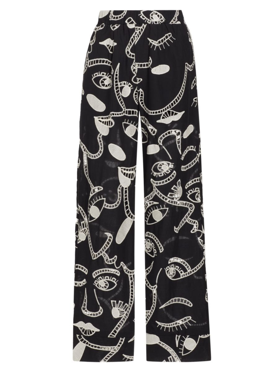 Richelieu Faces Wide-Leg Pants | Saks Fifth Avenue