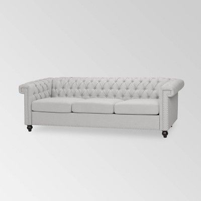 Parkhurst Tufted Chesterfield Sofa - Christopher Knight Home | Target