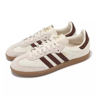 Men Unisex adidas Originals Samba OG Cream White Preloved Brown ID1447  | eBay | eBay US