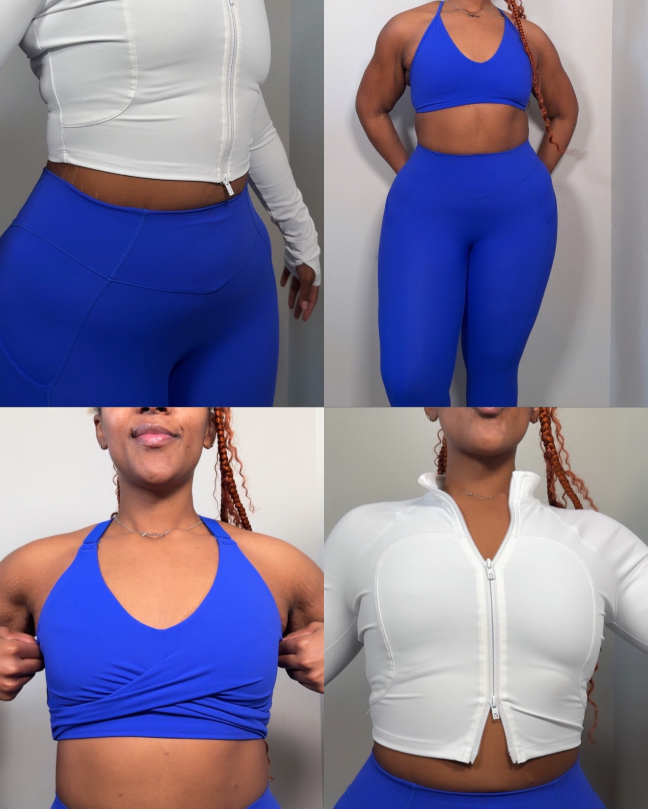 💙🤍

Bras - Medium 
Leggings - Large 
Jacket - Large 

Save 💰 with Code: CCURVES 

#LTKActive #LTKootd #LTKSpringSale