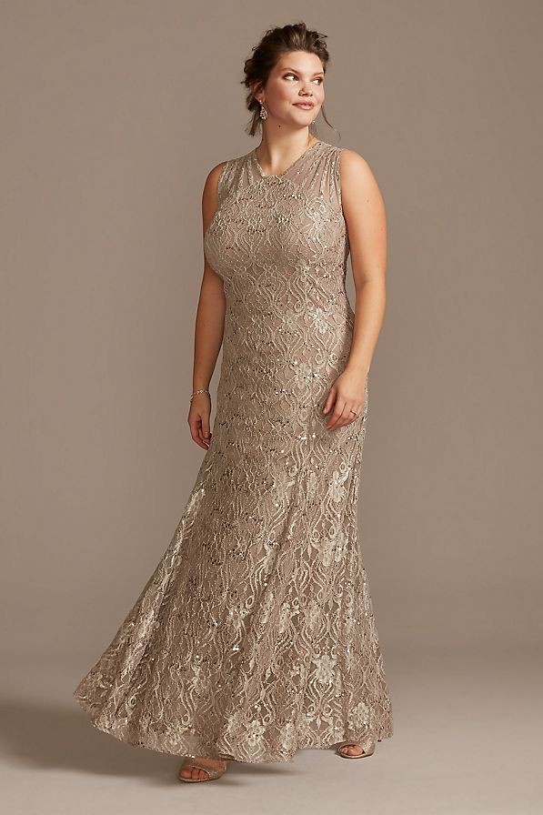 mother of the bride taupe dresses