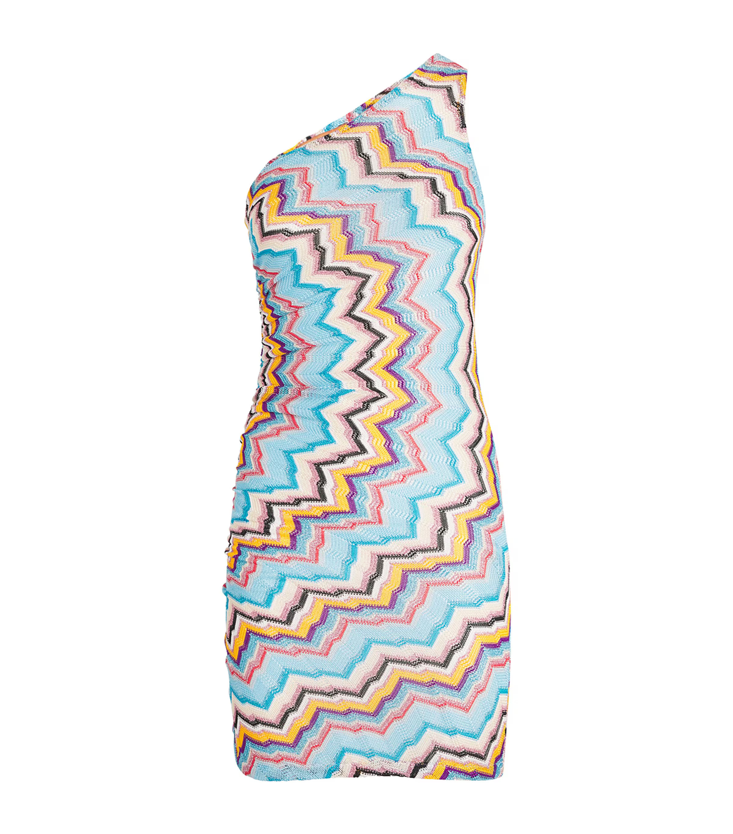 Missoni Metallic-Knit Mini Dress | Harrods (US)