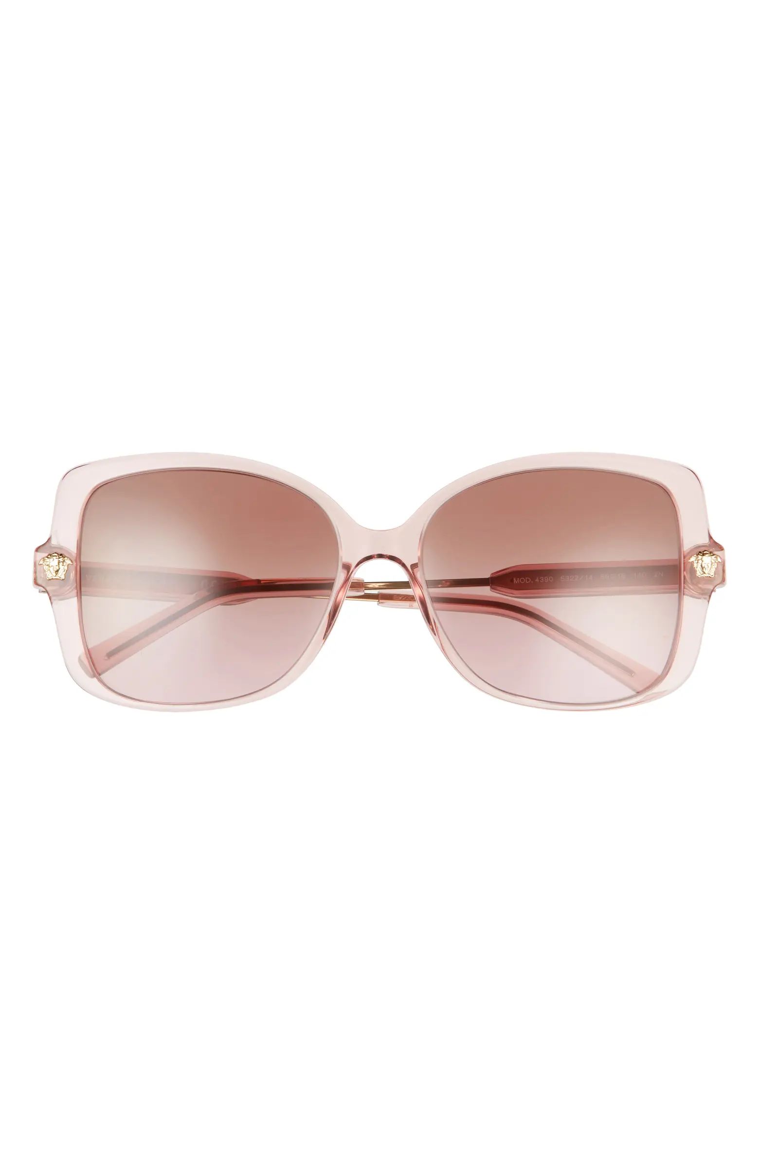 56mm Gradient Butterfly Sunglasses | Nordstrom